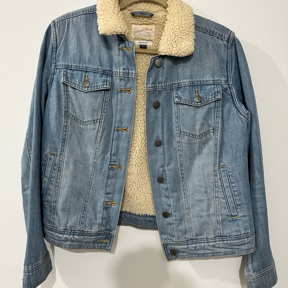 Universal Thread Sherpa Lined Jean Jacket